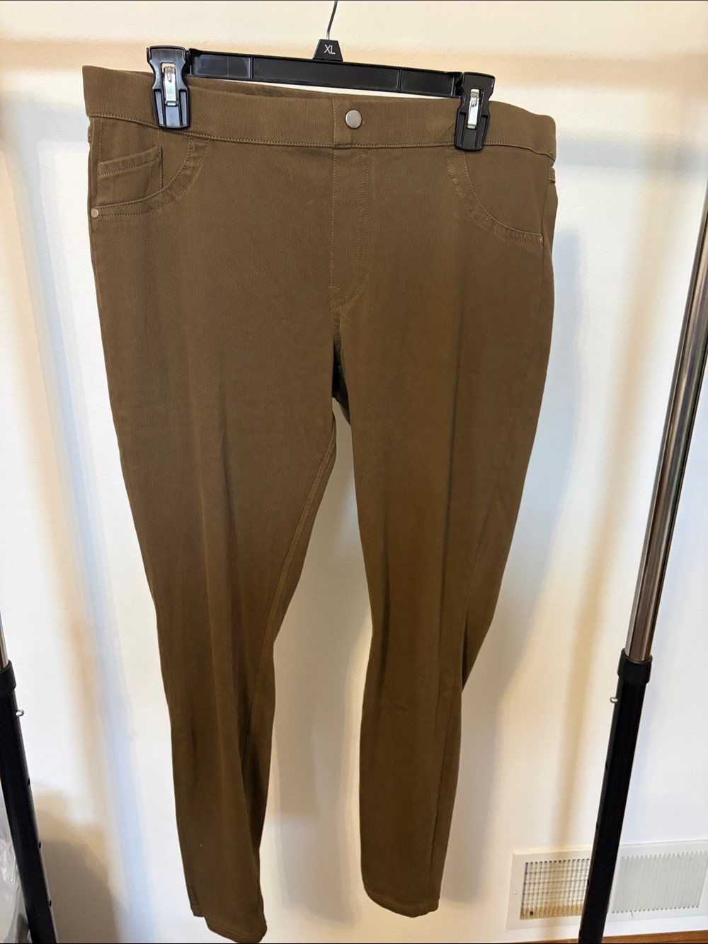 Utopia jeggings in Olive green